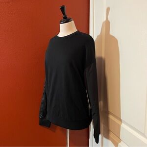 River Stone Sports NWT Men’s Black Long Sleeve Crewneck Cozy Outdoor Sweater